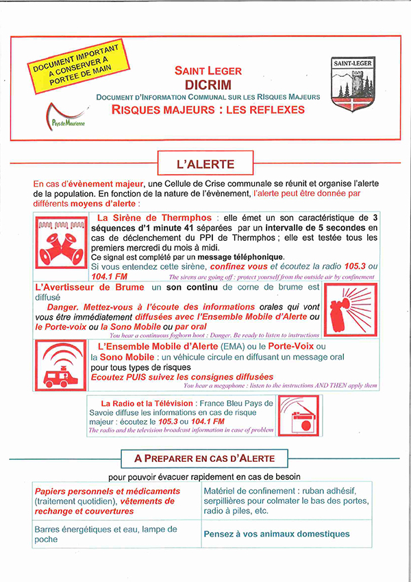 plan communal de sauvegarde st leger